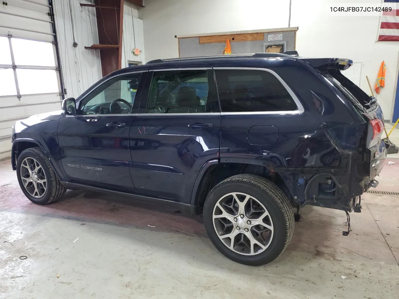 2018 Jeep Grand Cherokee Limited VIN: 1C4RJFBG7JC142489 Lot: 77572384