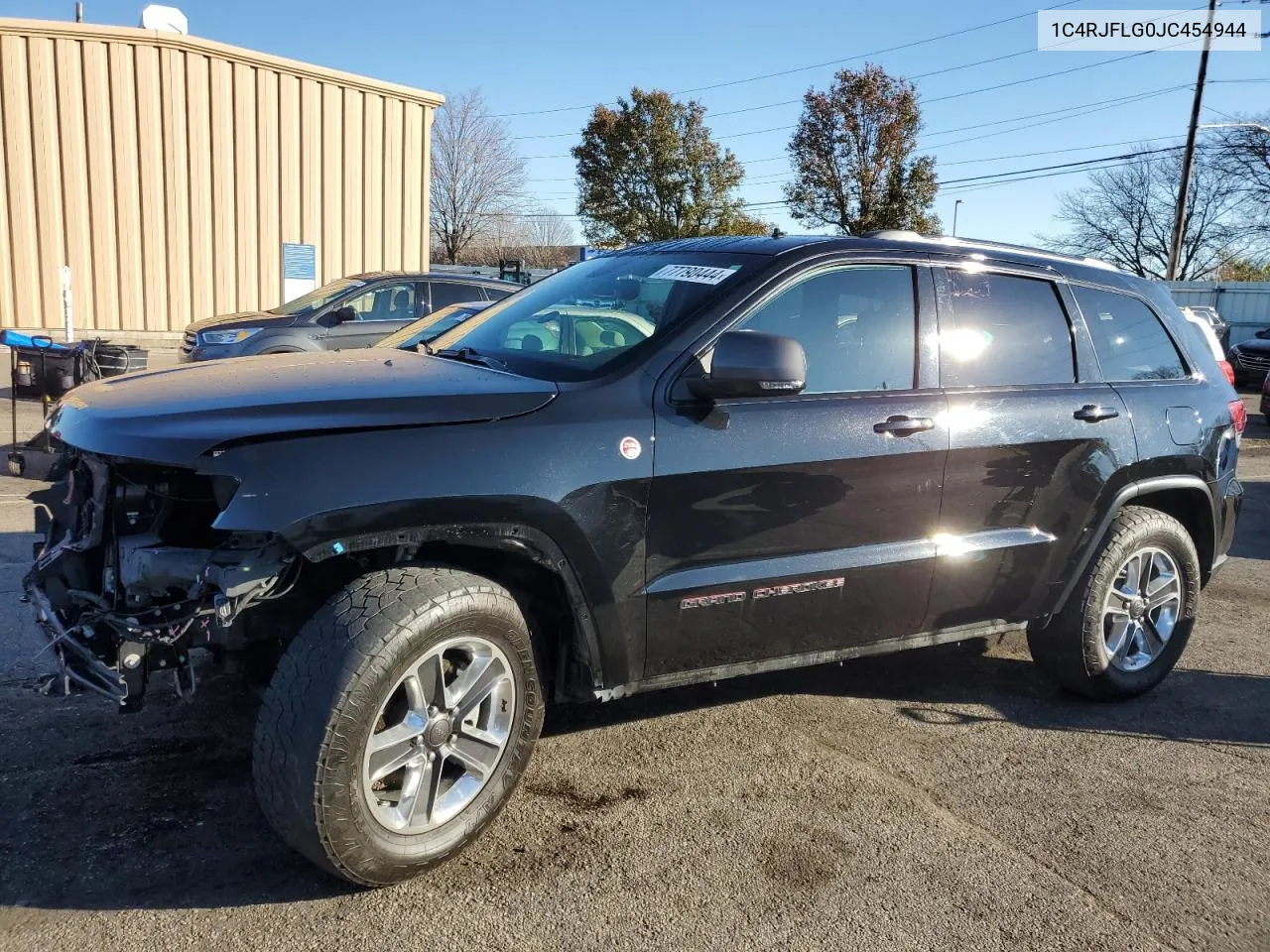 2018 Jeep Grand Cherokee Trailhawk VIN: 1C4RJFLG0JC454944 Lot: 77790444