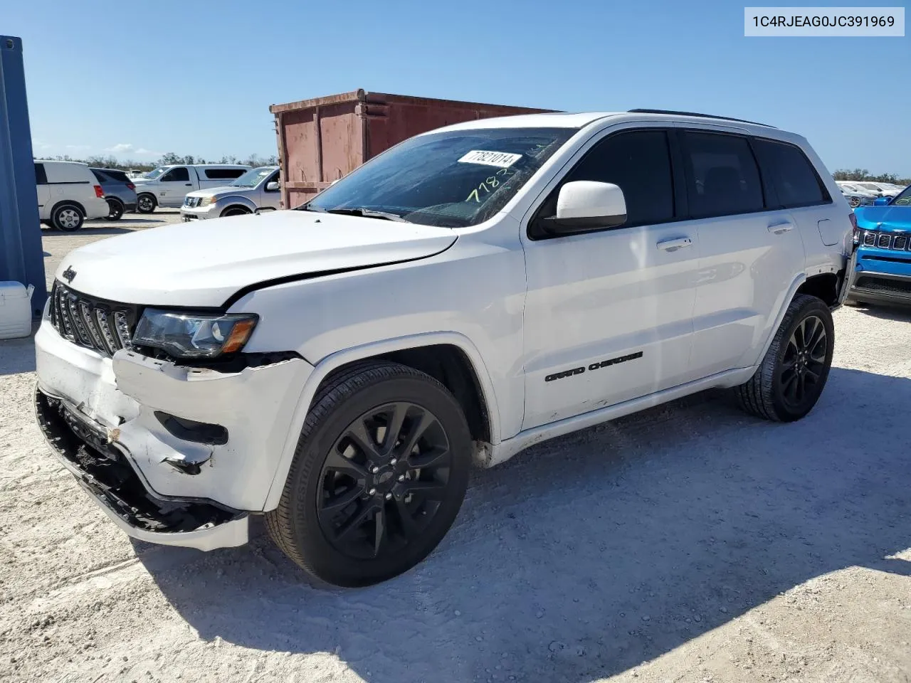 2018 Jeep Grand Cherokee Laredo VIN: 1C4RJEAG0JC391969 Lot: 77821014