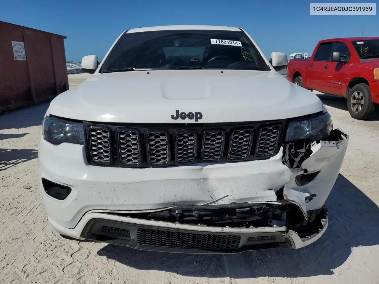 2018 Jeep Grand Cherokee Laredo VIN: 1C4RJEAG0JC391969 Lot: 77821014