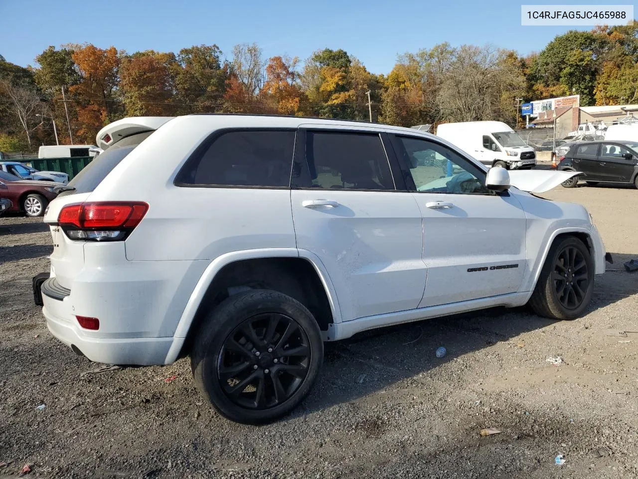 2018 Jeep Grand Cherokee Laredo VIN: 1C4RJFAG5JC465988 Lot: 77878094