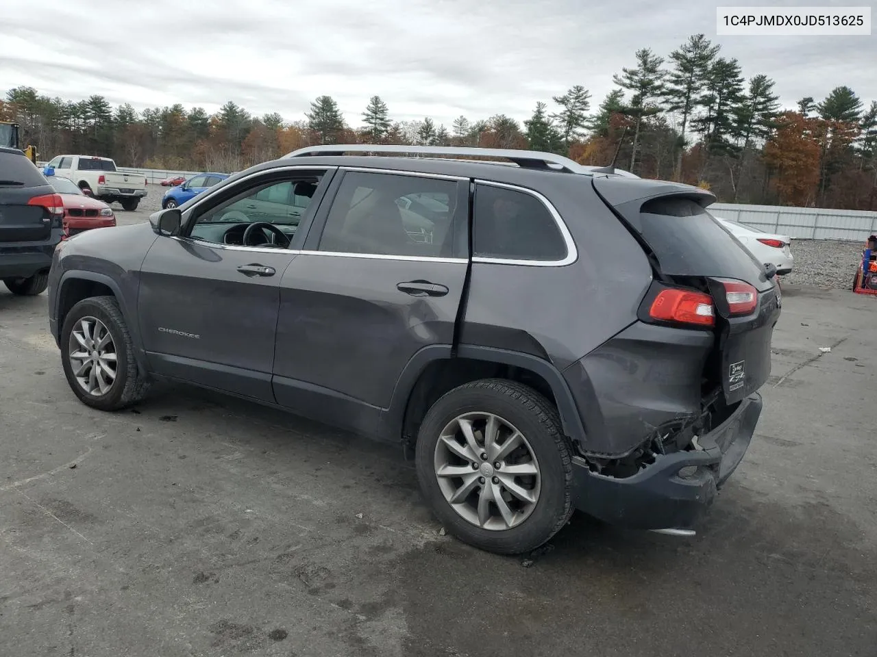 2018 Jeep Cherokee Limited VIN: 1C4PJMDX0JD513625 Lot: 77956424