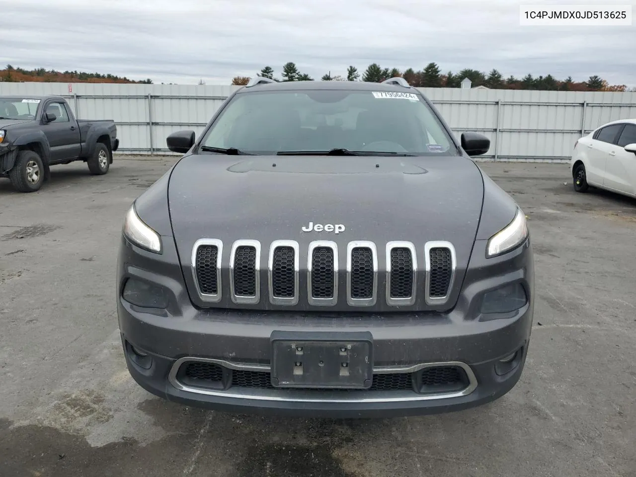 2018 Jeep Cherokee Limited VIN: 1C4PJMDX0JD513625 Lot: 77956424