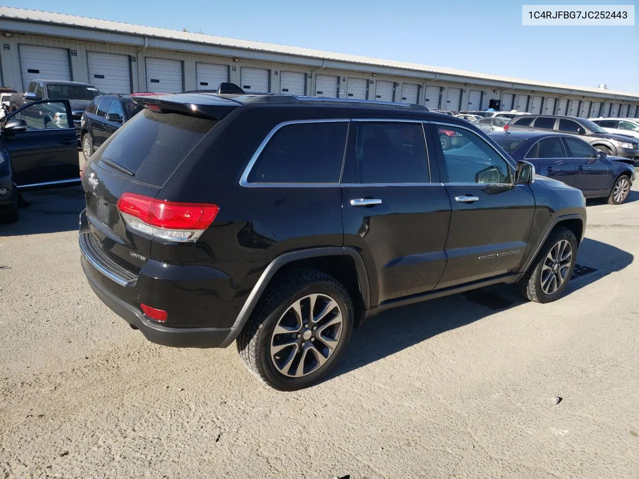 2018 Jeep Grand Cherokee Limited VIN: 1C4RJFBG7JC252443 Lot: 77962504