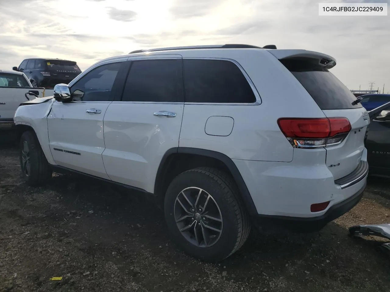 2018 Jeep Grand Cherokee Limited VIN: 1C4RJFBG2JC229409 Lot: 77979604