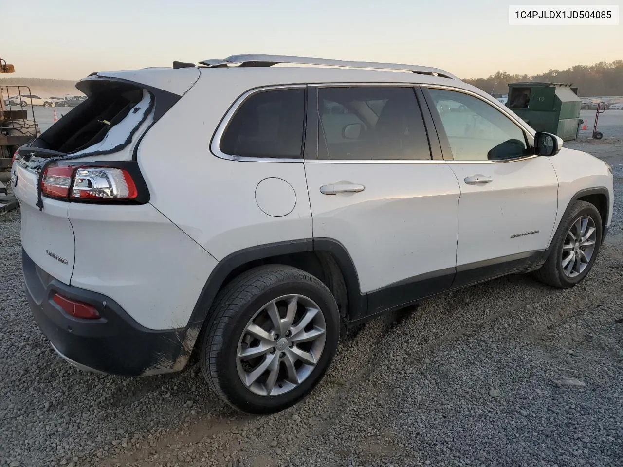 2018 Jeep Cherokee Limited VIN: 1C4PJLDX1JD504085 Lot: 78014934