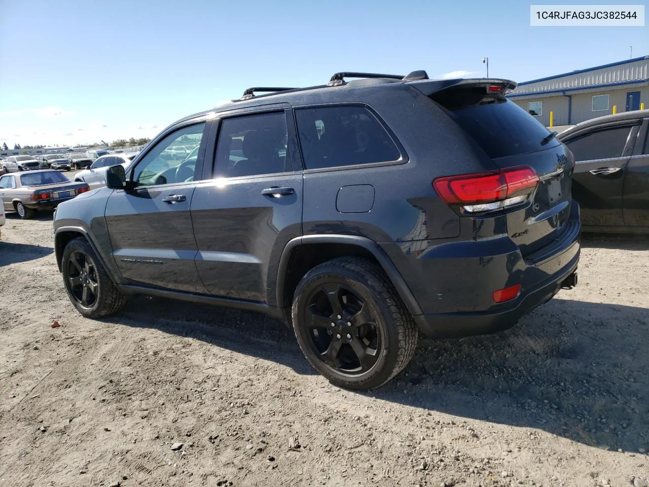 2018 Jeep Grand Cherokee Laredo VIN: 1C4RJFAG3JC382544 Lot: 78026604