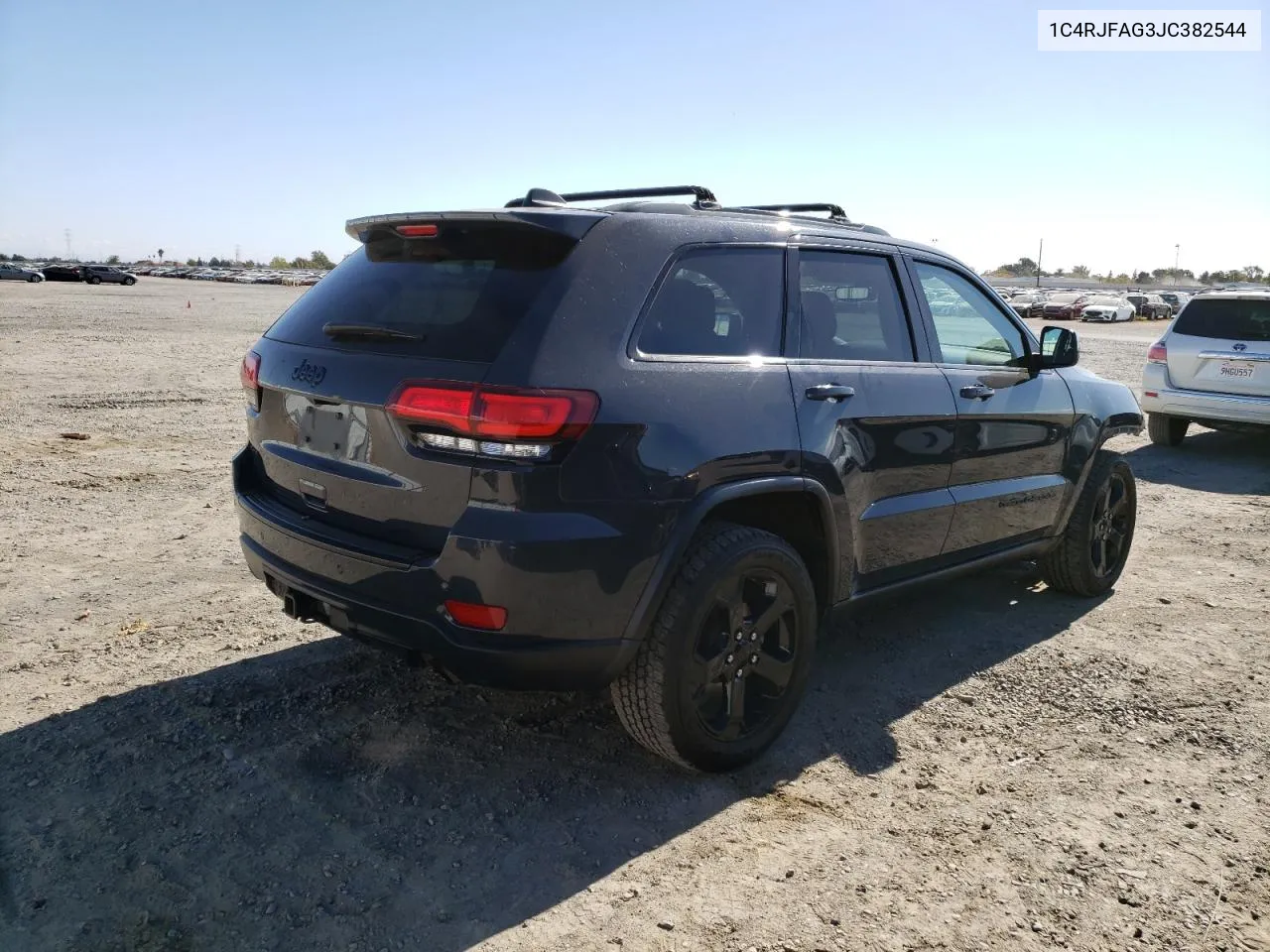 2018 Jeep Grand Cherokee Laredo VIN: 1C4RJFAG3JC382544 Lot: 78026604