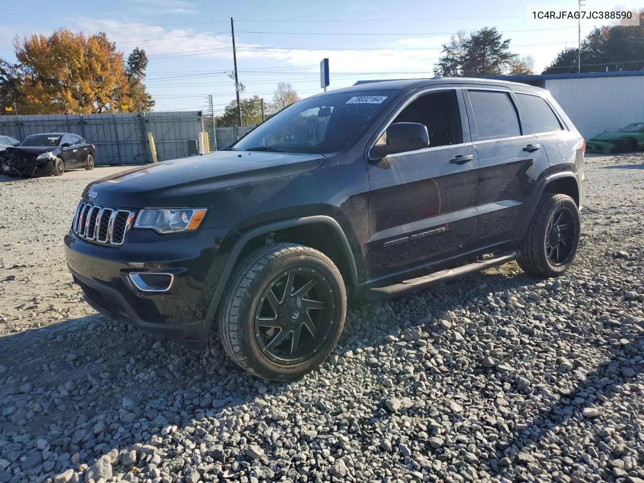 2018 Jeep Grand Cherokee Laredo VIN: 1C4RJFAG7JC388590 Lot: 78032164