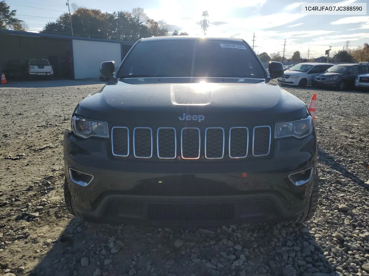 2018 Jeep Grand Cherokee Laredo VIN: 1C4RJFAG7JC388590 Lot: 78032164