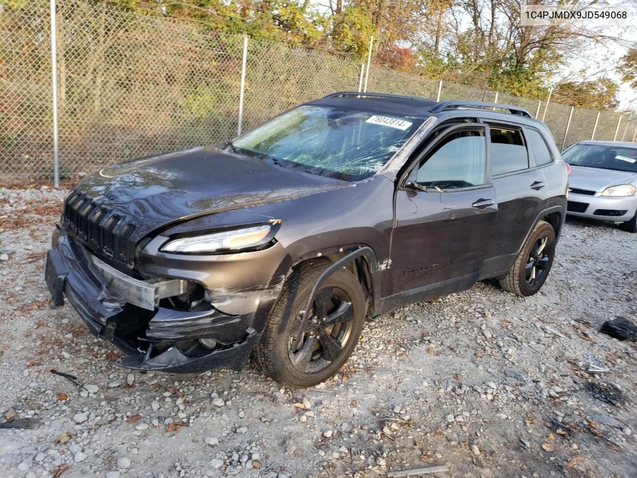 2018 Jeep Cherokee Limited VIN: 1C4PJMDX9JD549068 Lot: 78043814