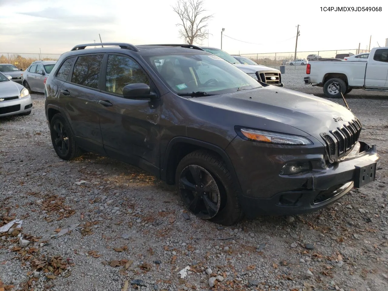 2018 Jeep Cherokee Limited VIN: 1C4PJMDX9JD549068 Lot: 78043814