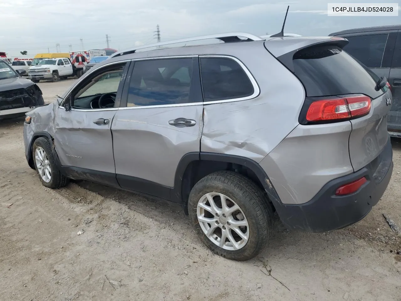 2018 Jeep Cherokee Latitude Plus VIN: 1C4PJLLB4JD524028 Lot: 78141214