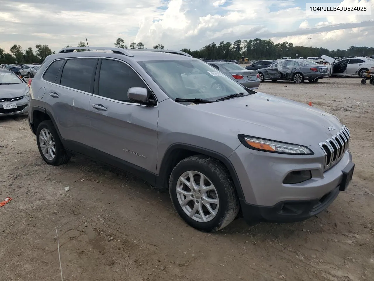 2018 Jeep Cherokee Latitude Plus VIN: 1C4PJLLB4JD524028 Lot: 78141214