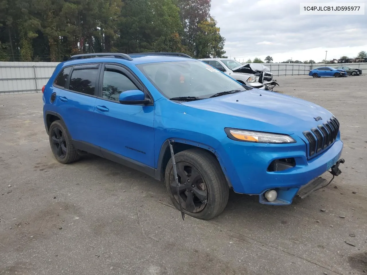 2018 Jeep Cherokee Latitude VIN: 1C4PJLCB1JD595977 Lot: 78163774