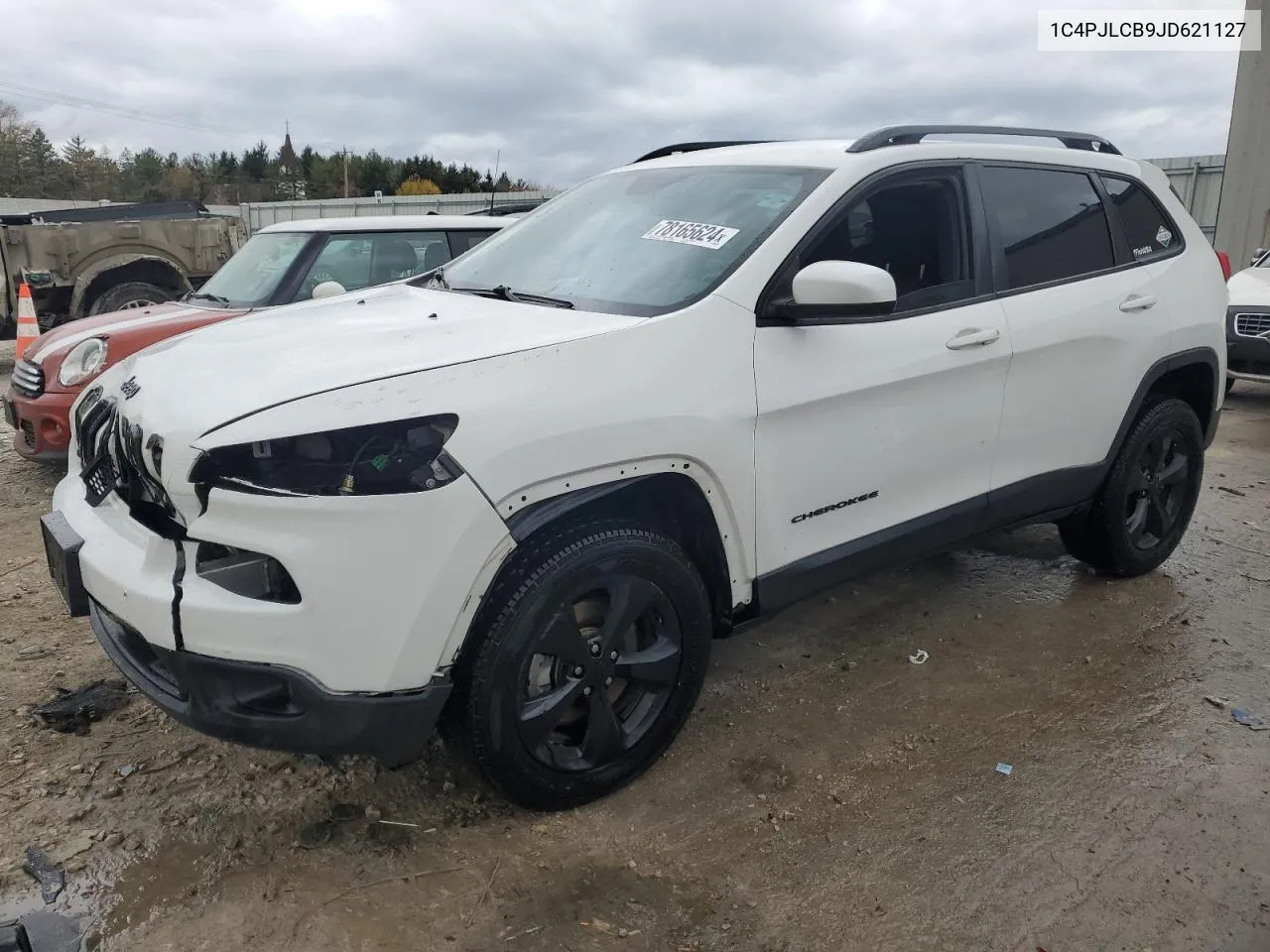 1C4PJLCB9JD621127 2018 Jeep Cherokee Latitude