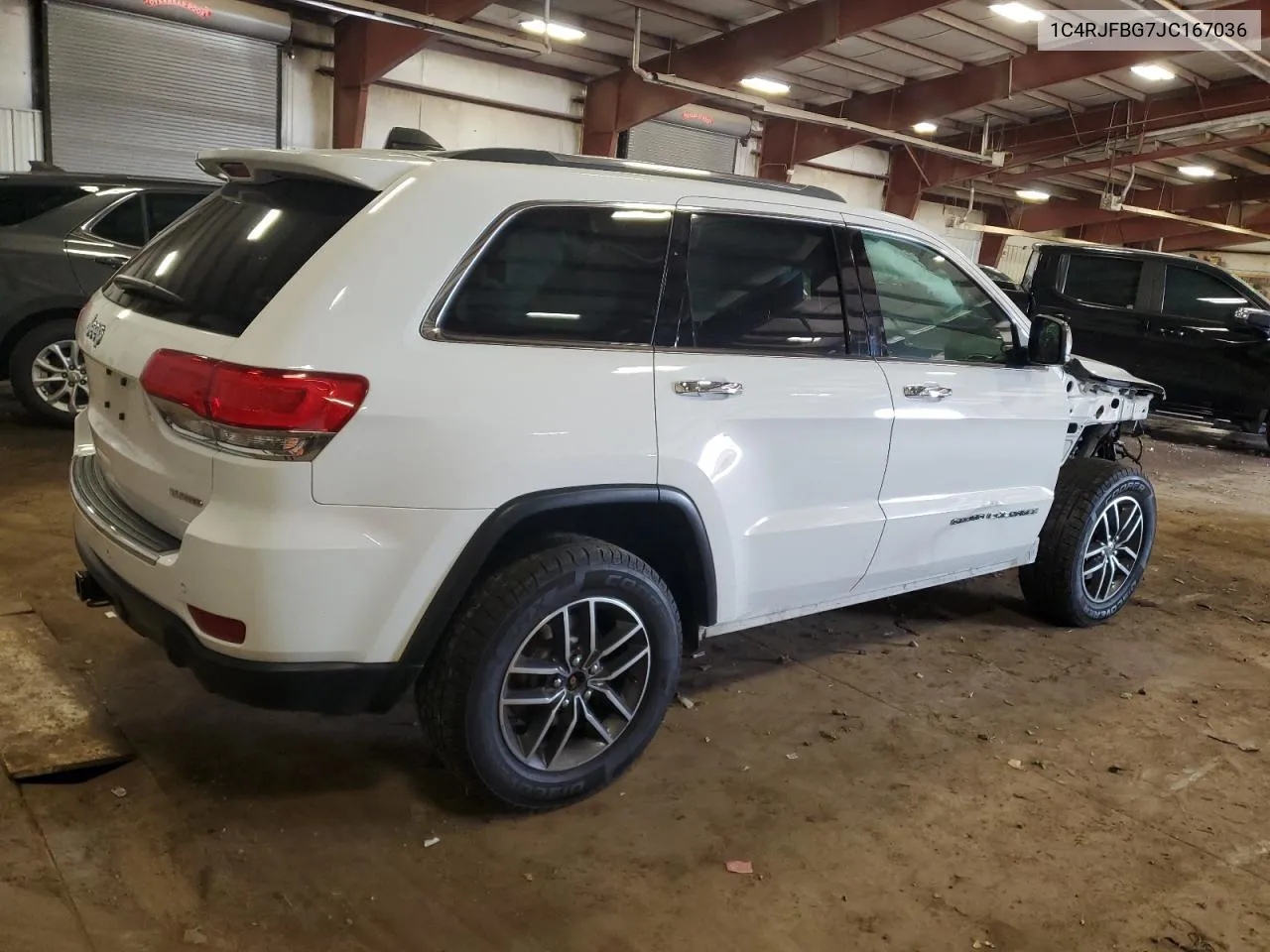 2018 Jeep Grand Cherokee Limited VIN: 1C4RJFBG7JC167036 Lot: 78221364