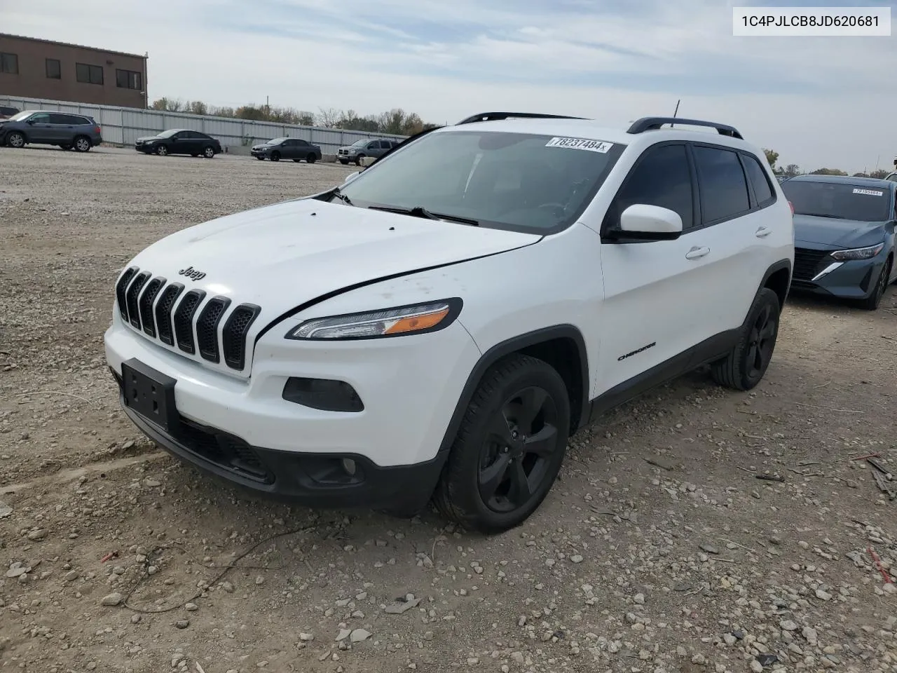 2018 Jeep Cherokee Latitude VIN: 1C4PJLCB8JD620681 Lot: 78237484