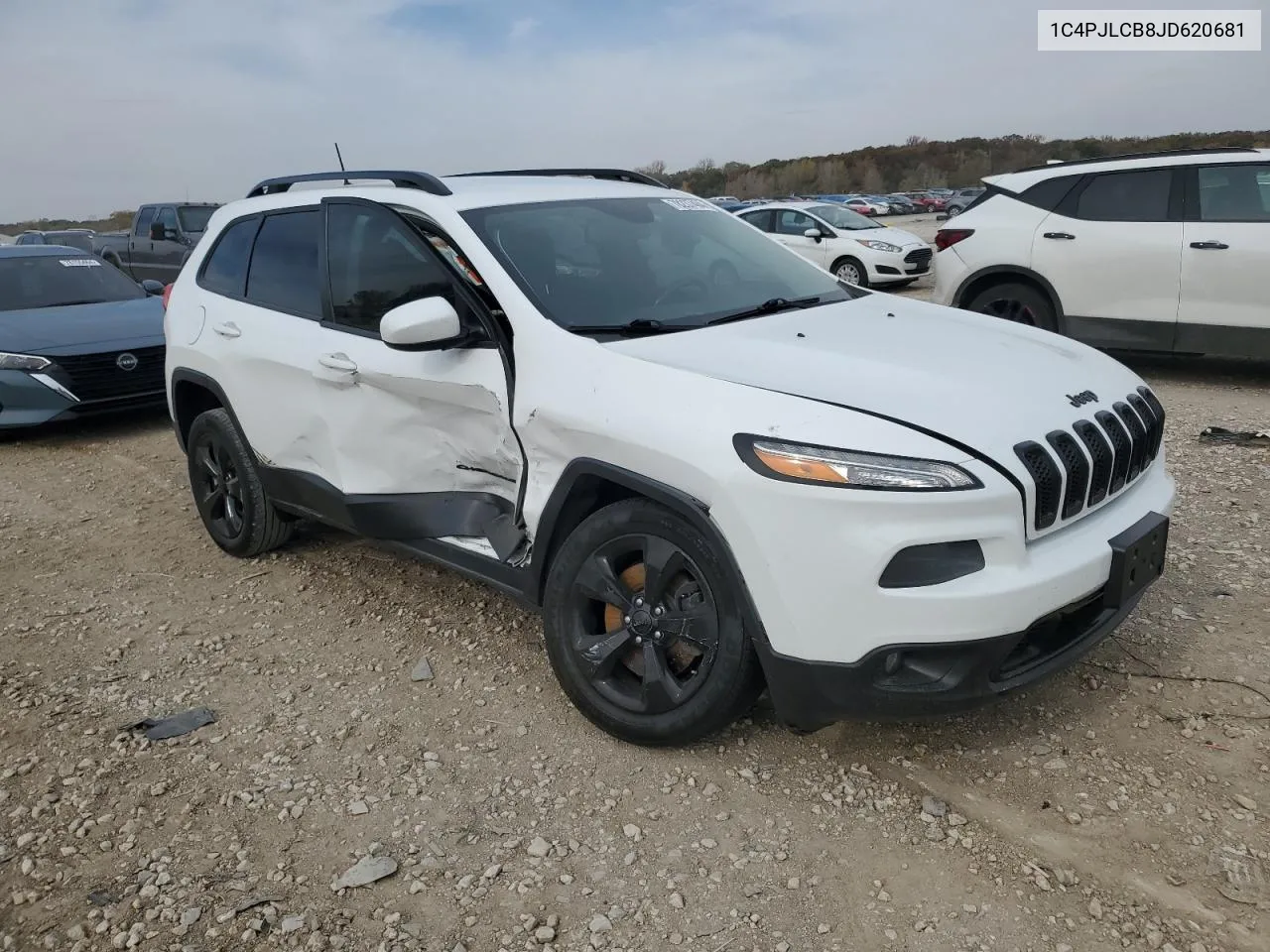 2018 Jeep Cherokee Latitude VIN: 1C4PJLCB8JD620681 Lot: 78237484