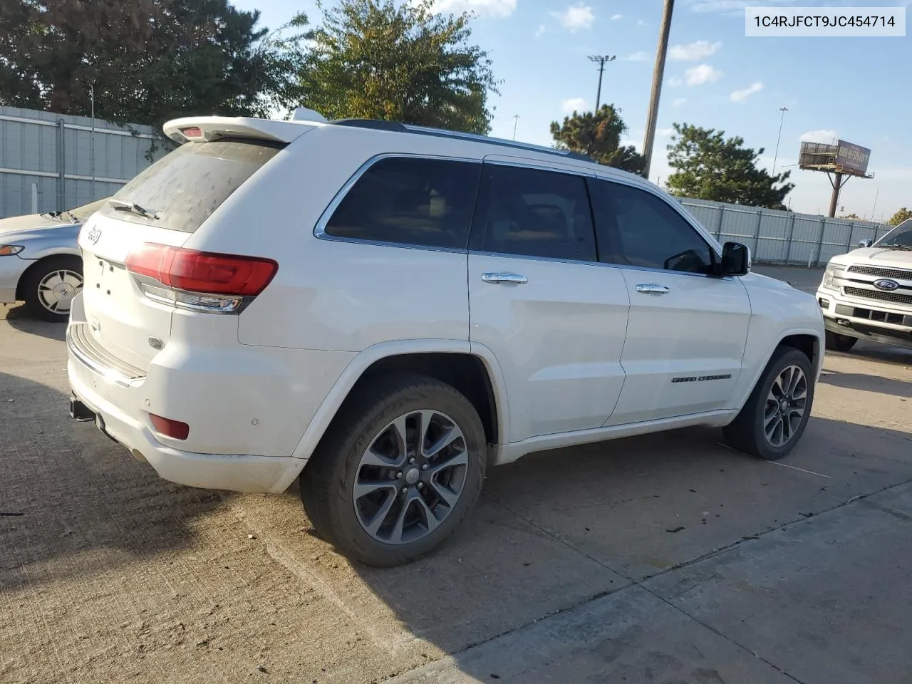 2018 Jeep Grand Cherokee Overland VIN: 1C4RJFCT9JC454714 Lot: 78268704