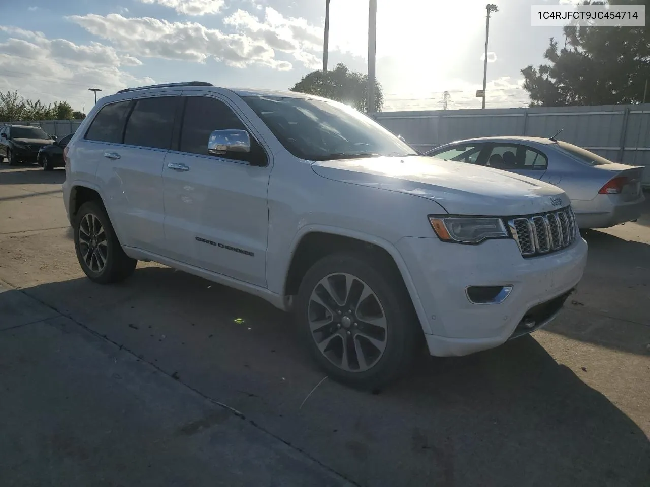 2018 Jeep Grand Cherokee Overland VIN: 1C4RJFCT9JC454714 Lot: 78268704