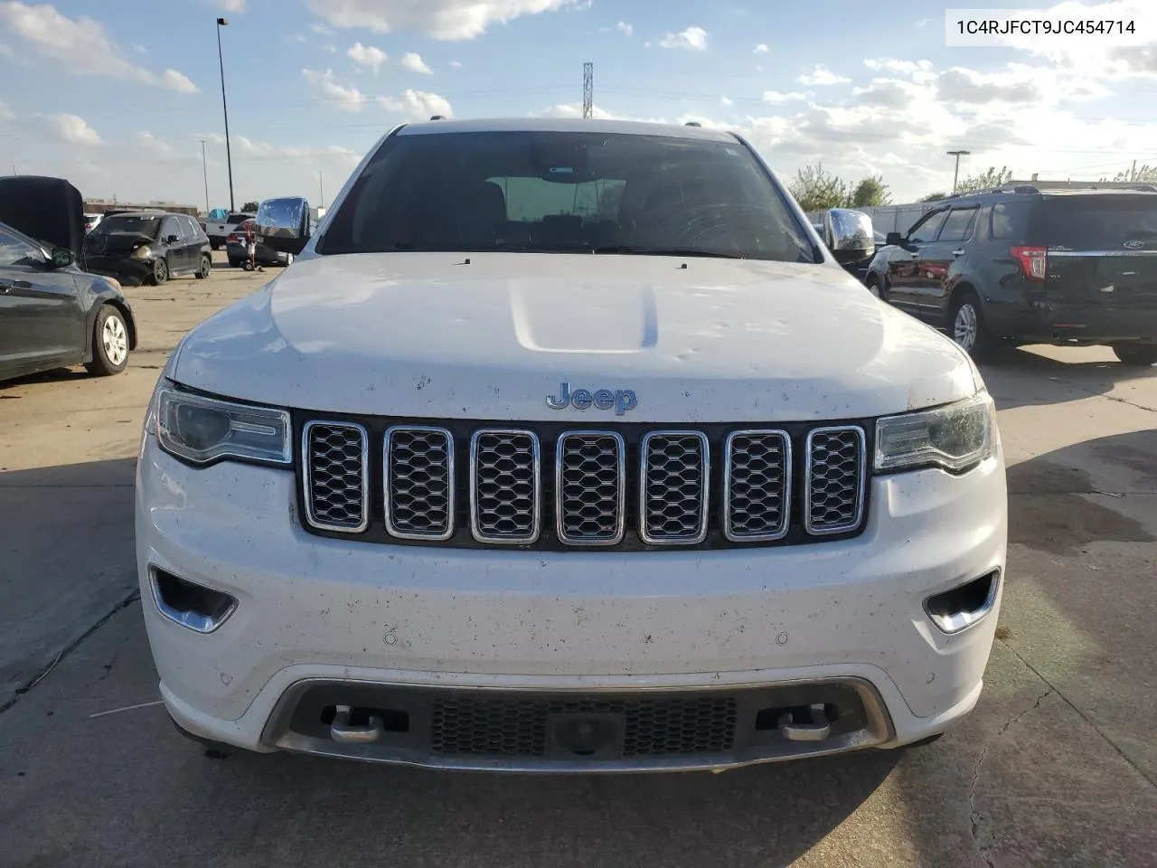 2018 Jeep Grand Cherokee Overland VIN: 1C4RJFCT9JC454714 Lot: 78268704