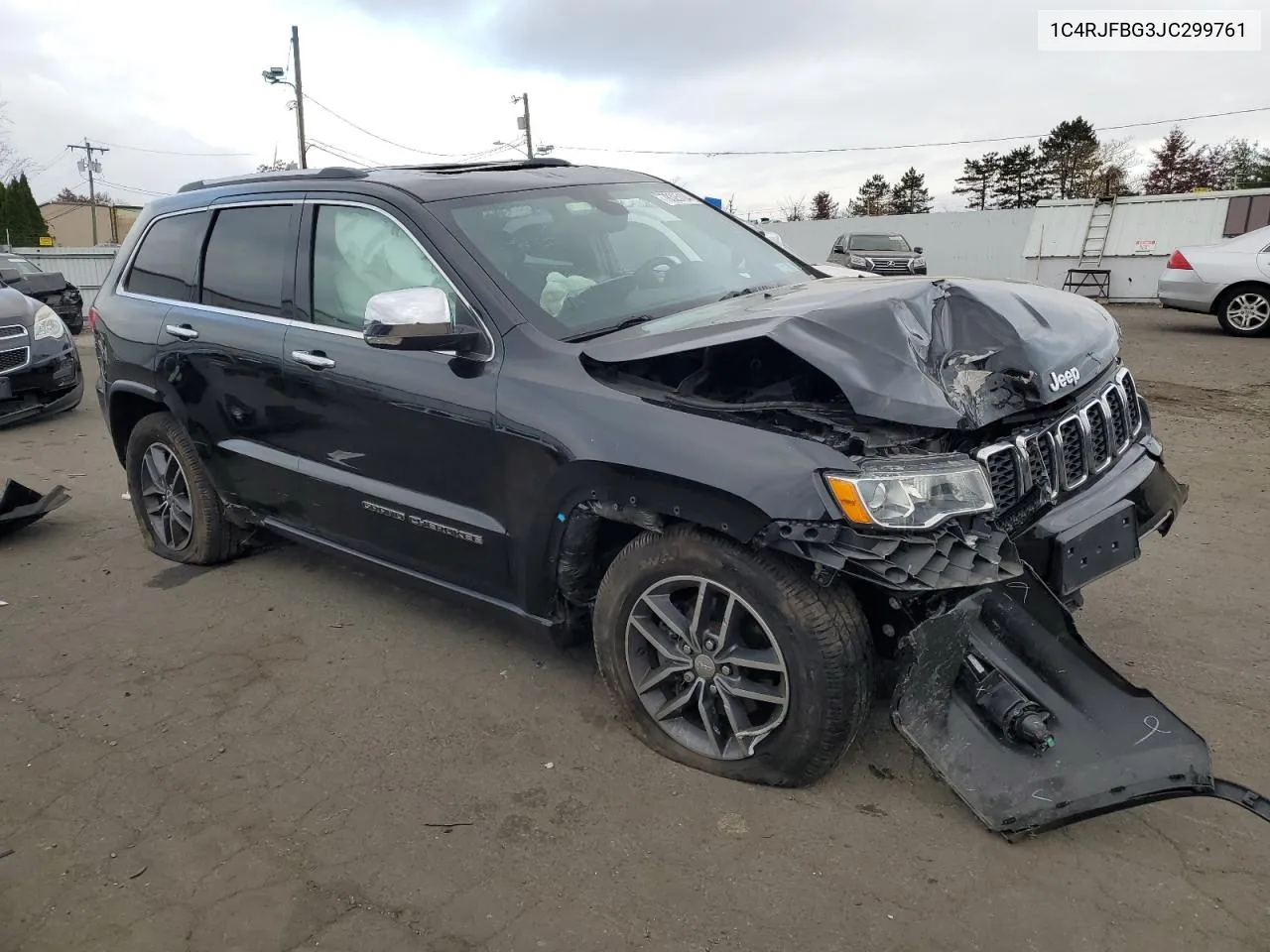 2018 Jeep Grand Cherokee Limited VIN: 1C4RJFBG3JC299761 Lot: 78325184