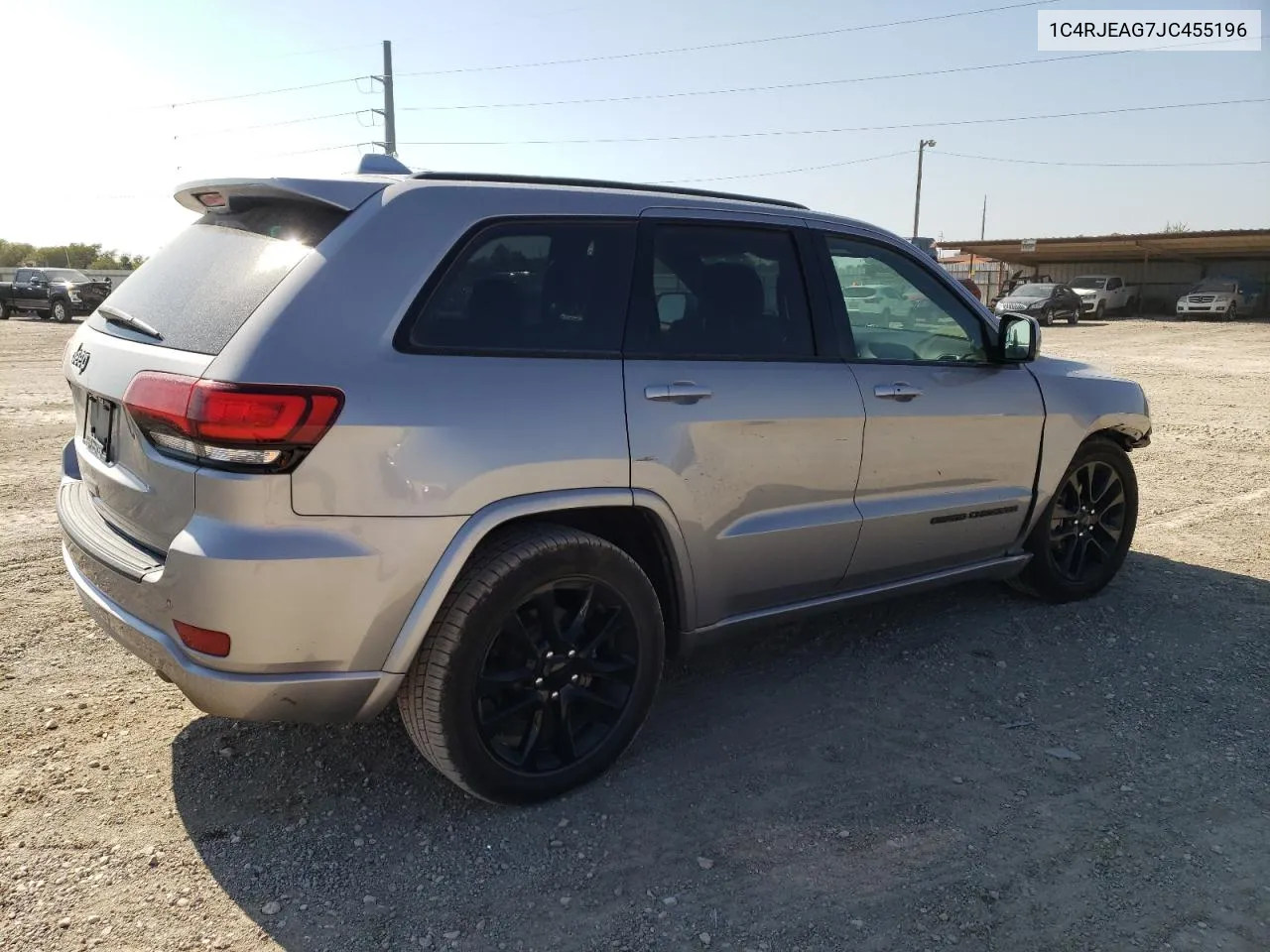 2018 Jeep Grand Cherokee Laredo VIN: 1C4RJEAG7JC455196 Lot: 78415244