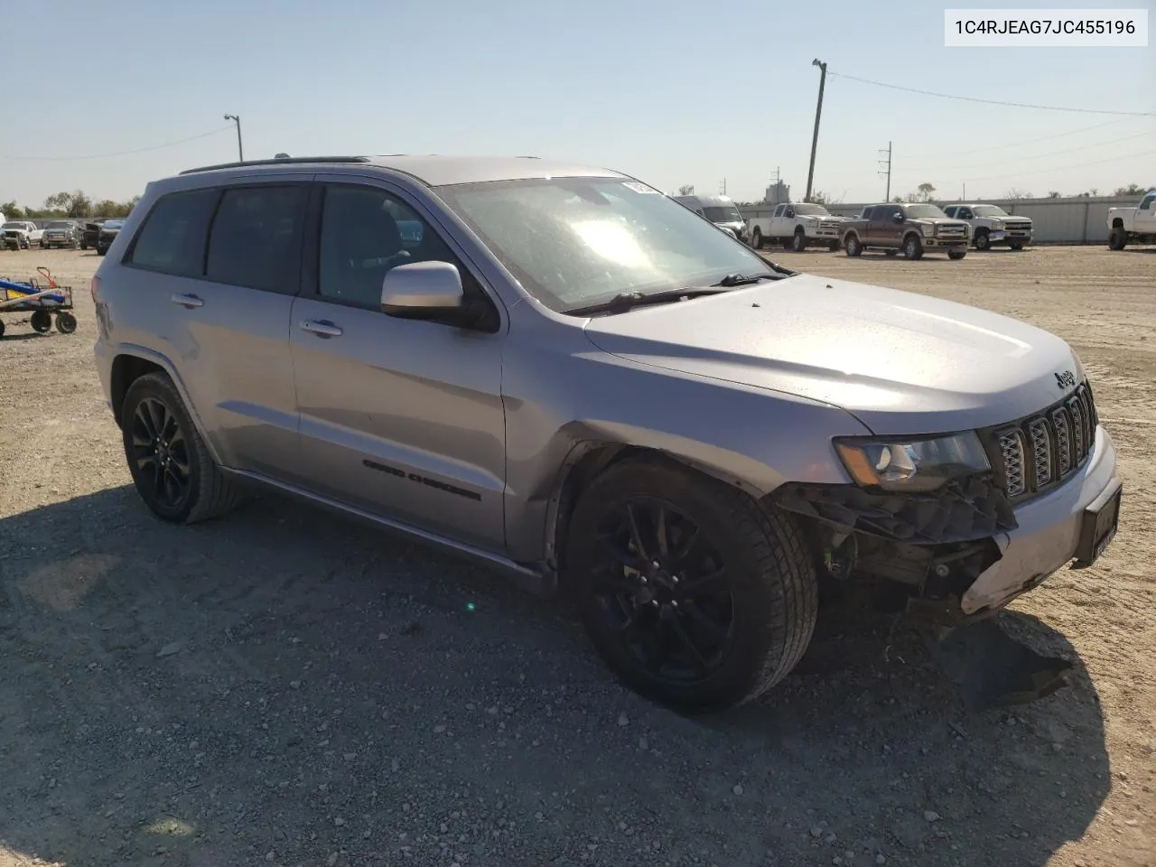 2018 Jeep Grand Cherokee Laredo VIN: 1C4RJEAG7JC455196 Lot: 78415244