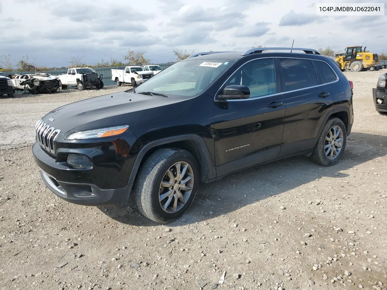 2018 Jeep Cherokee Limited VIN: 1C4PJMDB9JD622041 Lot: 78580244