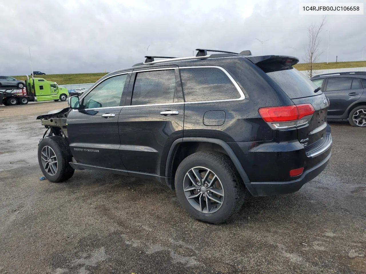 2018 Jeep Grand Cherokee Limited VIN: 1C4RJFBG0JC106658 Lot: 78617314