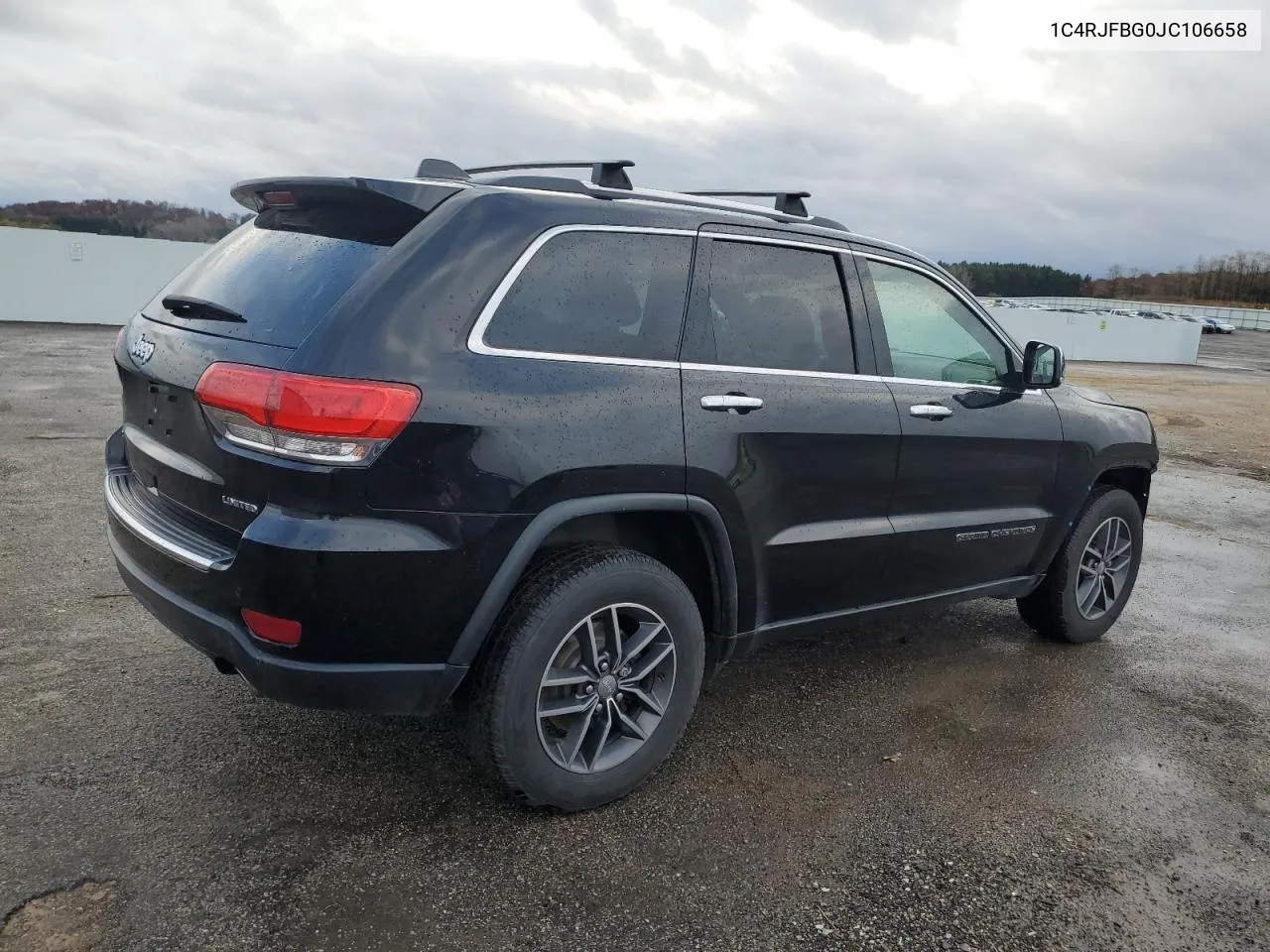 2018 Jeep Grand Cherokee Limited VIN: 1C4RJFBG0JC106658 Lot: 78617314