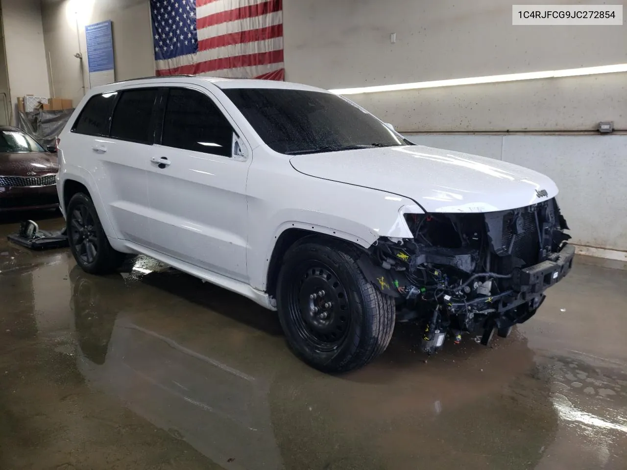 2018 Jeep Grand Cherokee Overland VIN: 1C4RJFCG9JC272854 Lot: 78653924