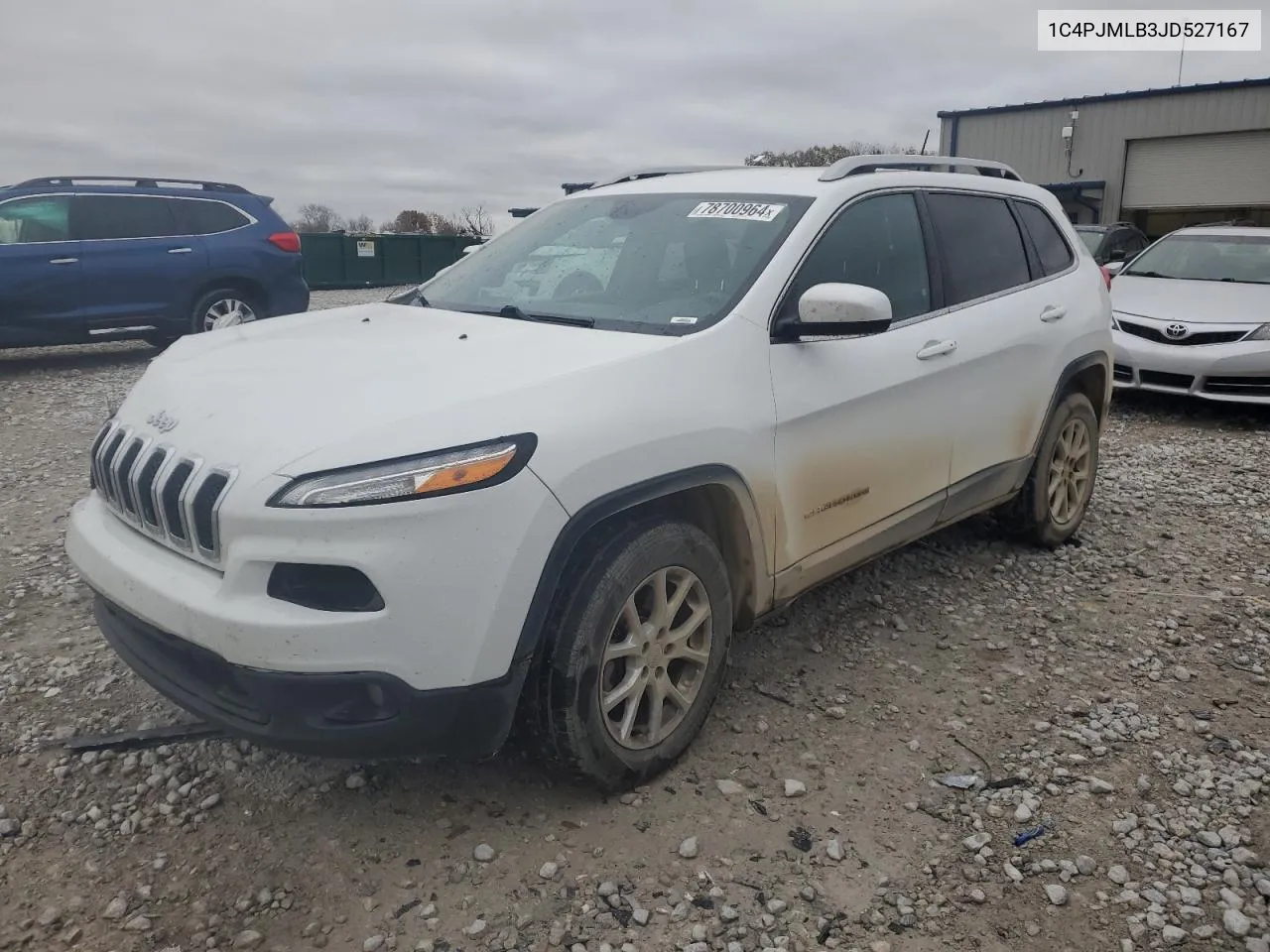 2018 Jeep Cherokee Latitude Plus VIN: 1C4PJMLB3JD527167 Lot: 78700964