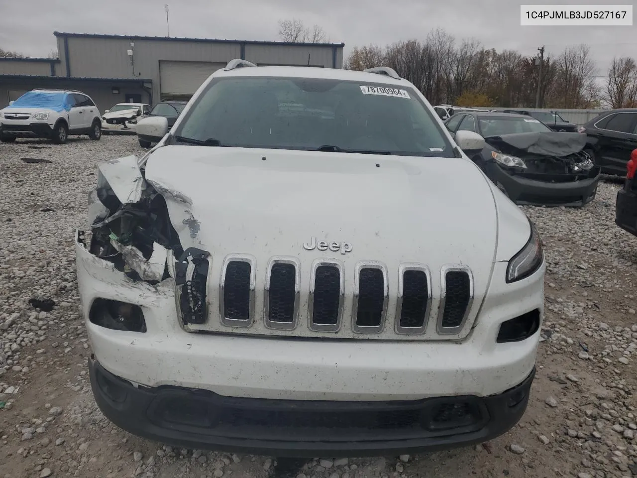 2018 Jeep Cherokee Latitude Plus VIN: 1C4PJMLB3JD527167 Lot: 78700964