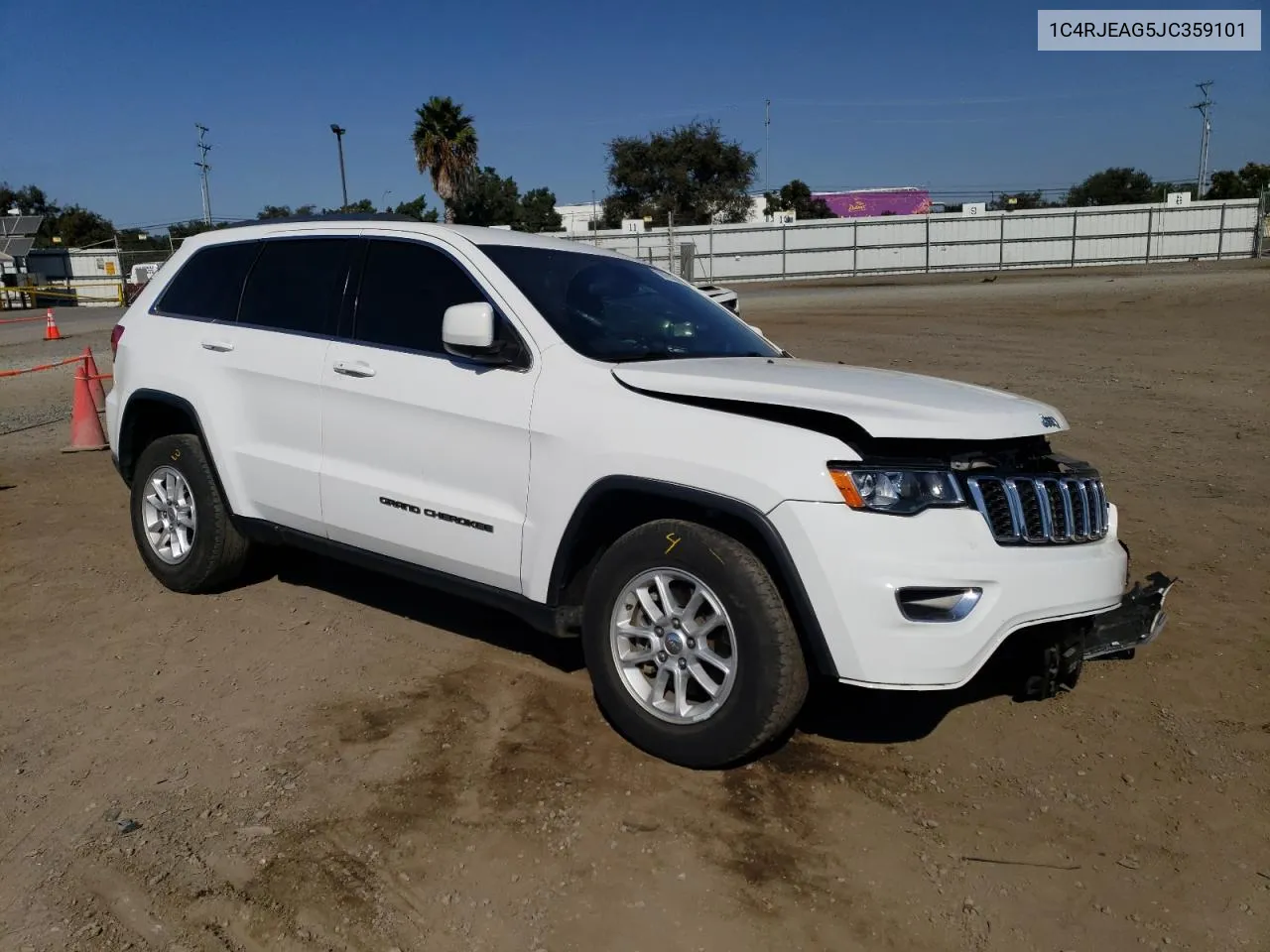 2018 Jeep Grand Cherokee Laredo VIN: 1C4RJEAG5JC359101 Lot: 78761474