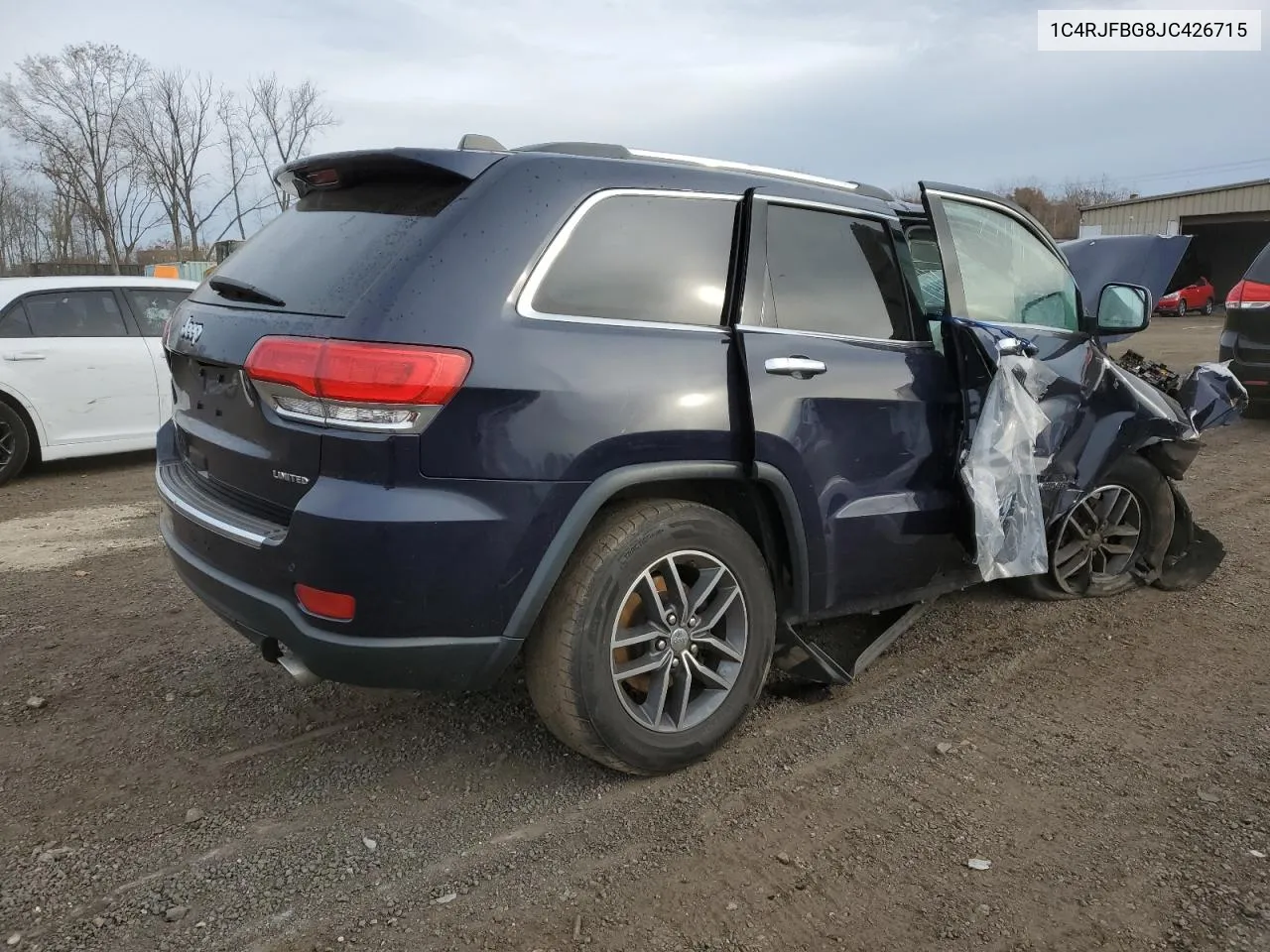 2018 Jeep Grand Cherokee Limited VIN: 1C4RJFBG8JC426715 Lot: 78790934