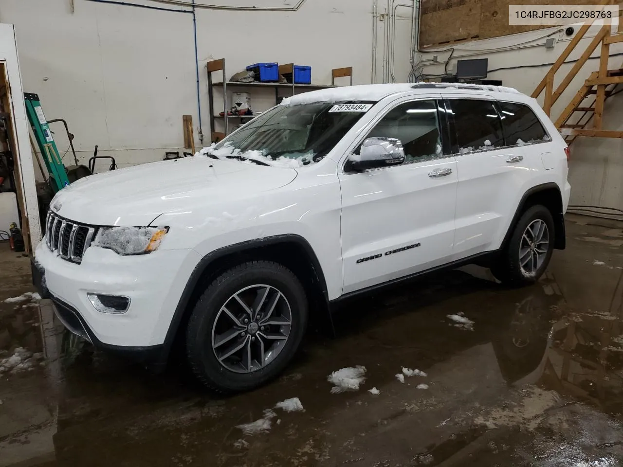 2018 Jeep Grand Cherokee Limited VIN: 1C4RJFBG2JC298763 Lot: 78793484