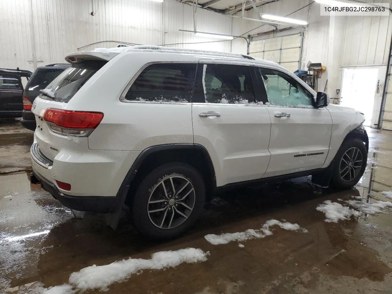 2018 Jeep Grand Cherokee Limited VIN: 1C4RJFBG2JC298763 Lot: 78793484