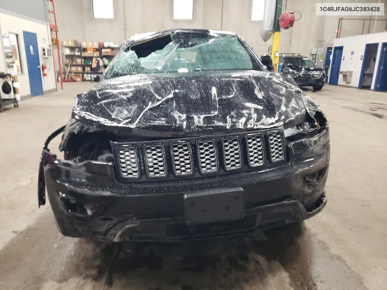 2018 Jeep Grand Cherokee Laredo VIN: 1C4RJFAG6JC383428 Lot: 78831594