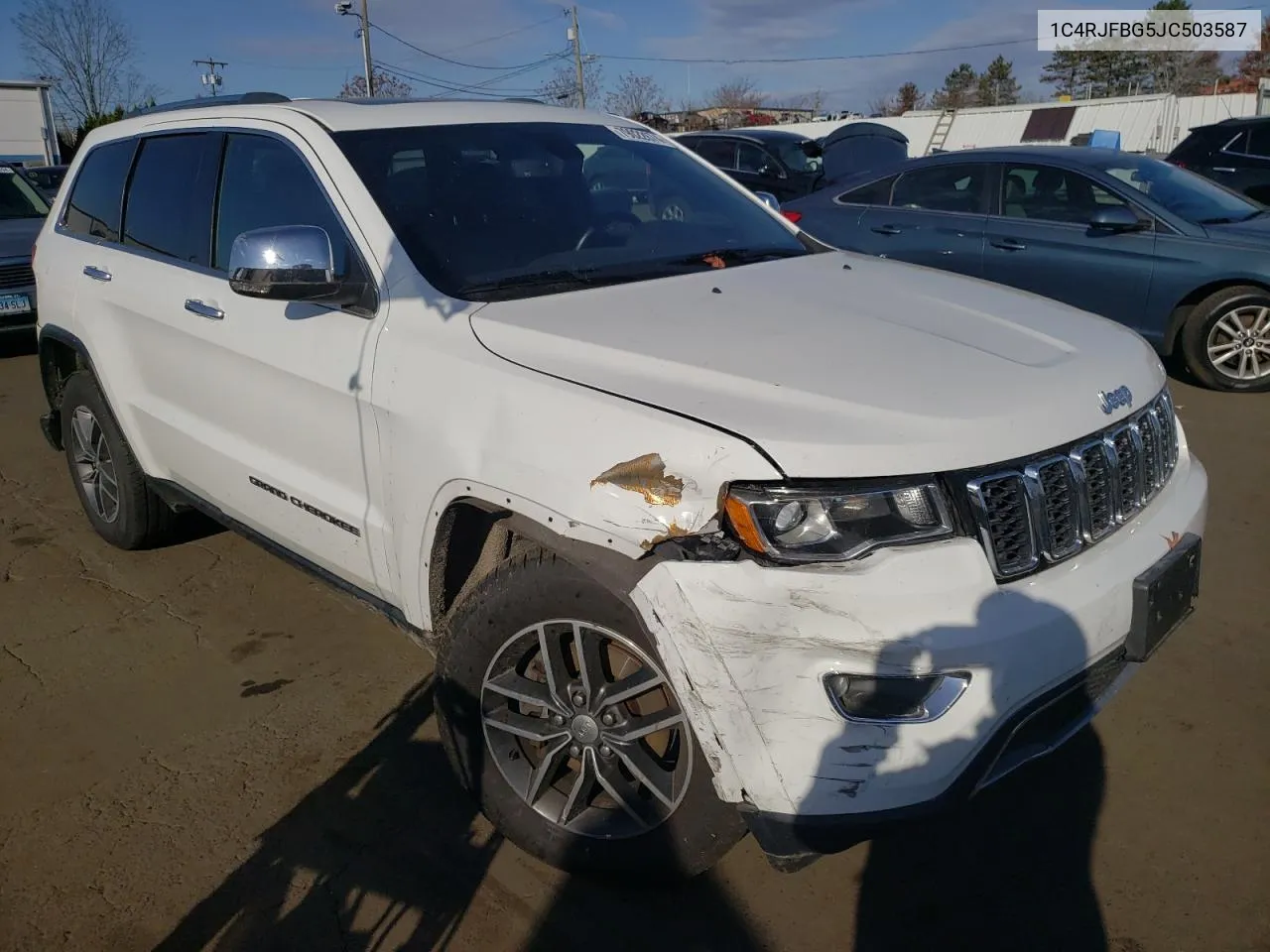 2018 Jeep Grand Cherokee Limited VIN: 1C4RJFBG5JC503587 Lot: 79022674