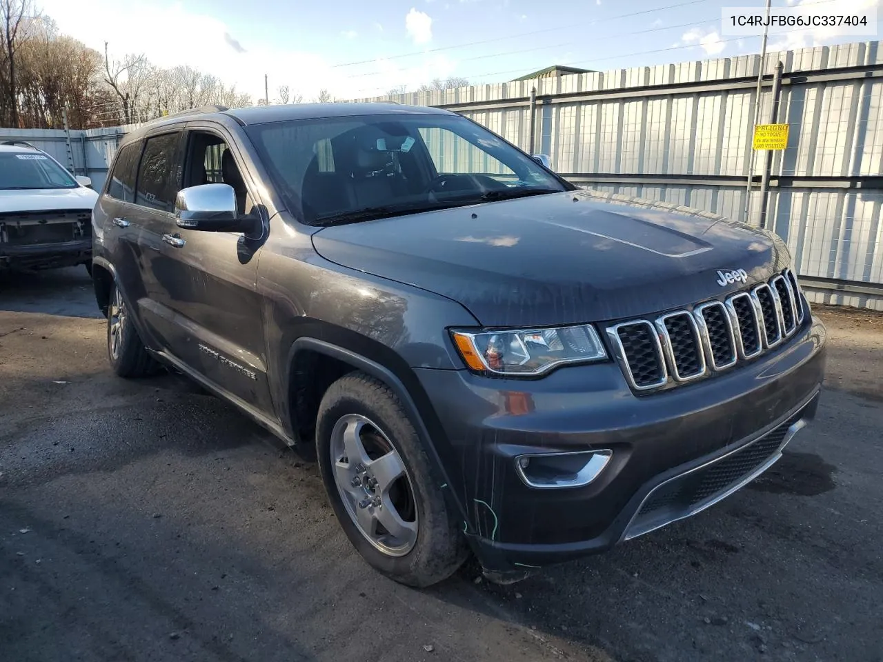 2018 Jeep Grand Cherokee Limited VIN: 1C4RJFBG6JC337404 Lot: 79144384