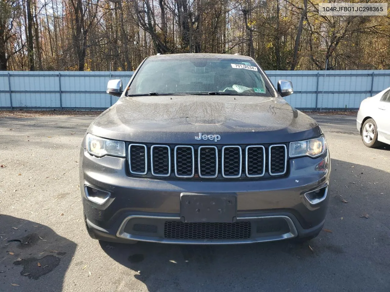 2018 Jeep Grand Cherokee Limited VIN: 1C4RJFBG1JC298365 Lot: 79170534