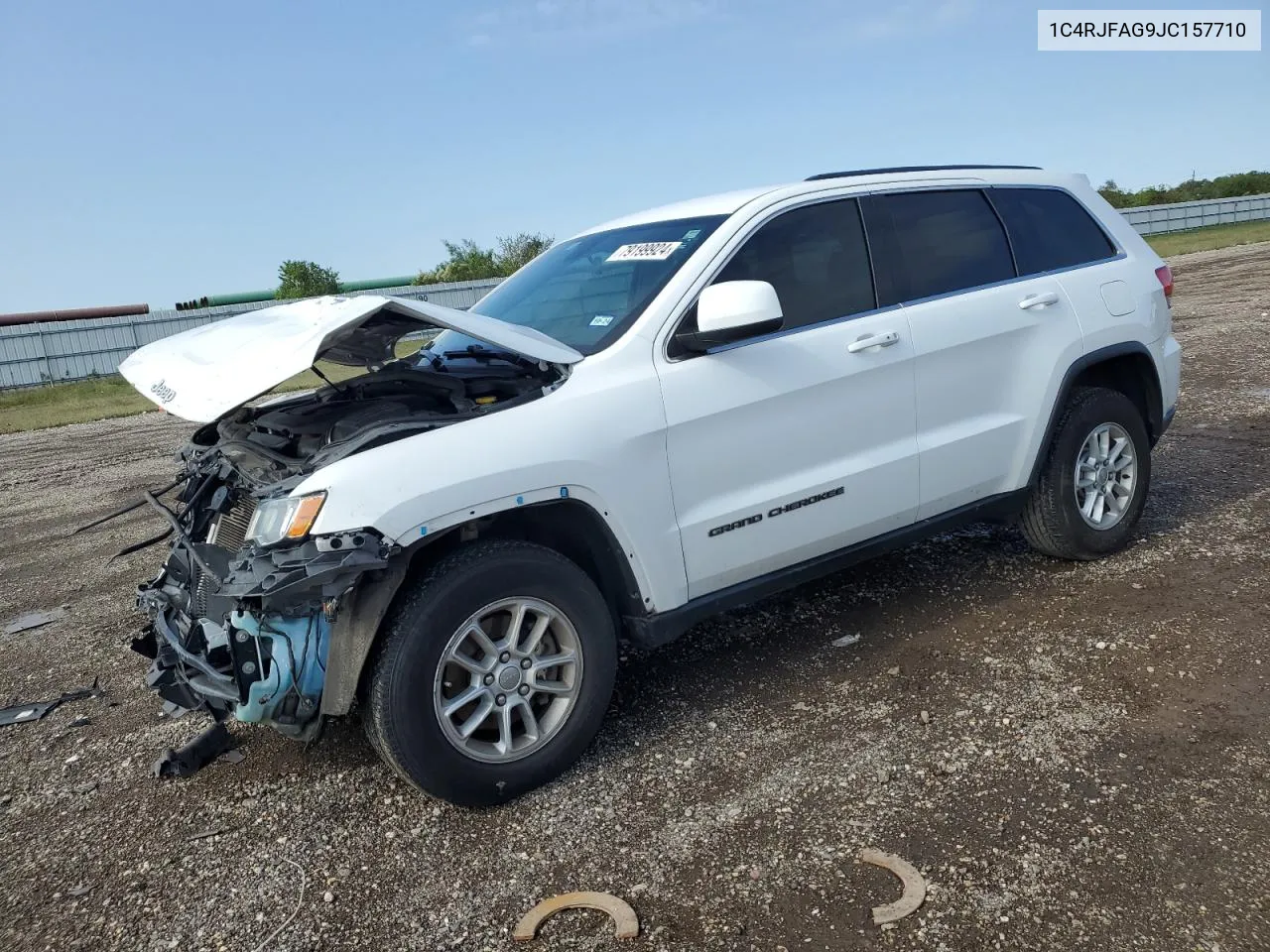 2018 Jeep Grand Cherokee Laredo VIN: 1C4RJFAG9JC157710 Lot: 79199924