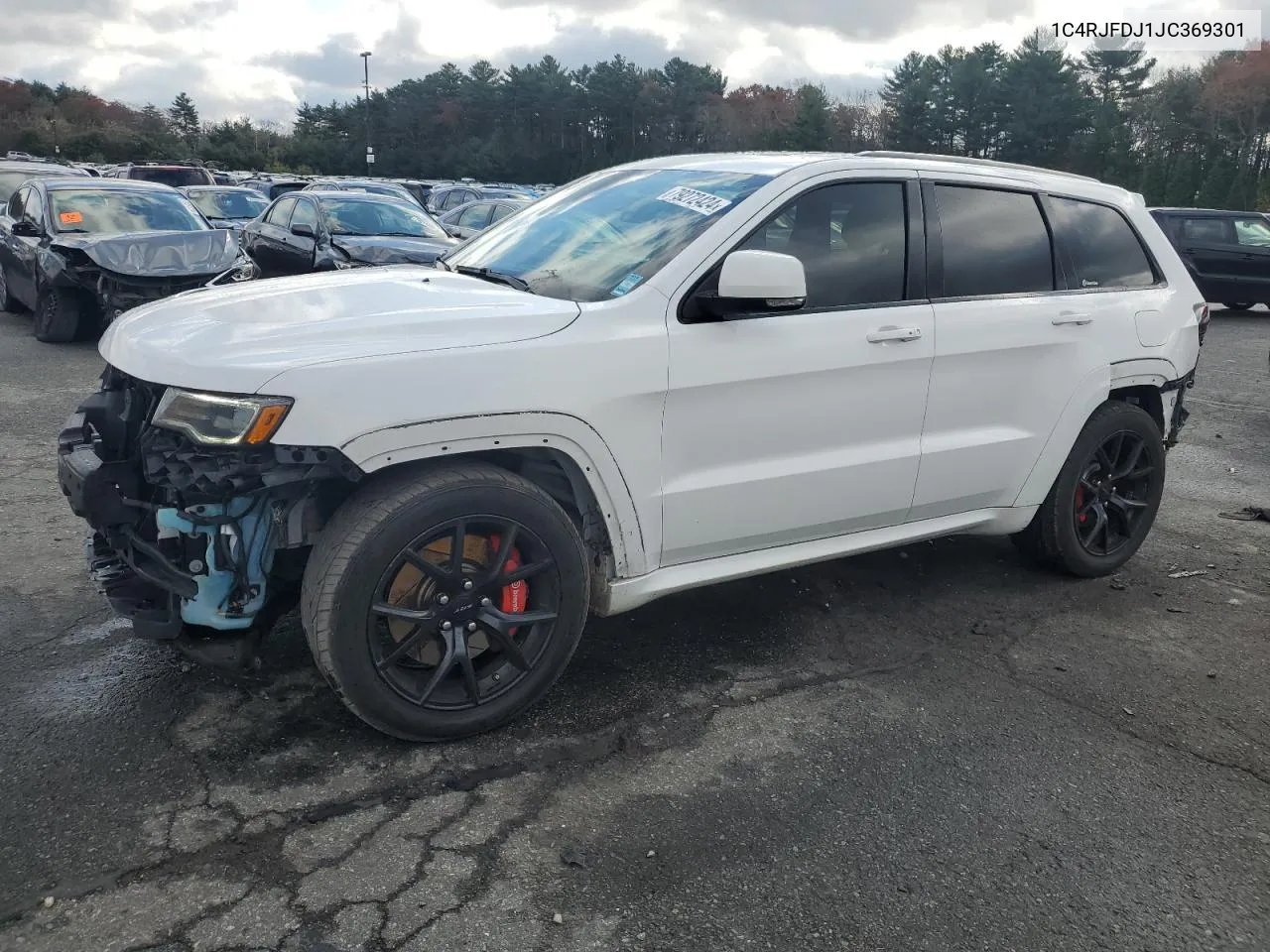 2018 Jeep Grand Cherokee Srt-8 VIN: 1C4RJFDJ1JC369301 Lot: 79272424