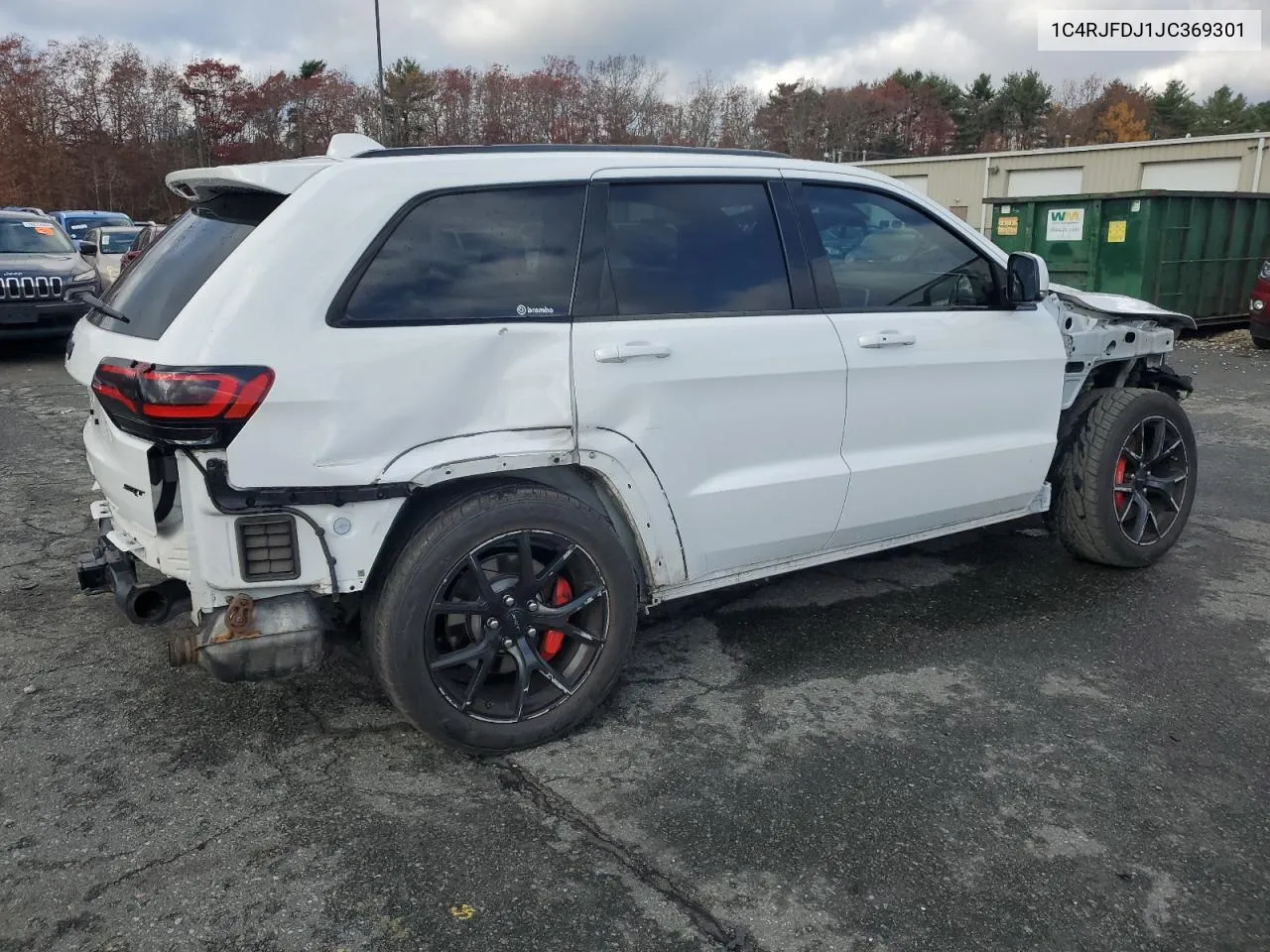 2018 Jeep Grand Cherokee Srt-8 VIN: 1C4RJFDJ1JC369301 Lot: 79272424