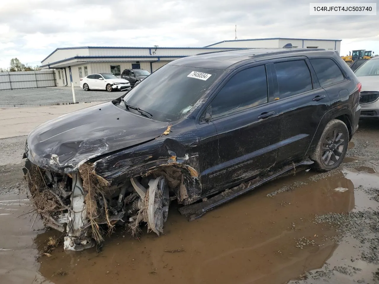 2018 Jeep Grand Cherokee Overland VIN: 1C4RJFCT4JC503740 Lot: 79458554