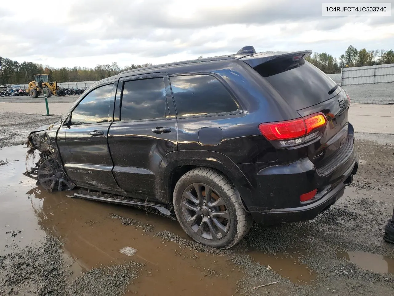 2018 Jeep Grand Cherokee Overland VIN: 1C4RJFCT4JC503740 Lot: 79458554