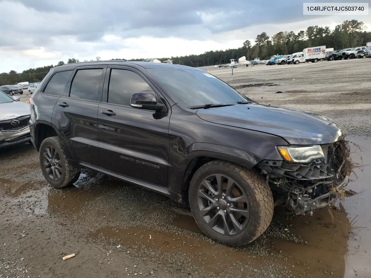 2018 Jeep Grand Cherokee Overland VIN: 1C4RJFCT4JC503740 Lot: 79458554