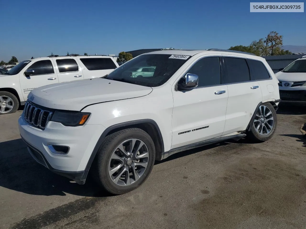 2018 Jeep Grand Cherokee Limited VIN: 1C4RJFBGXJC309735 Lot: 79482064